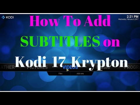 Download Subtitles Exodus Kodi Krypton