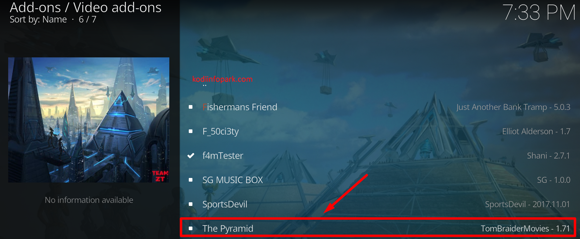 Download Pyramid On Kodi Zip